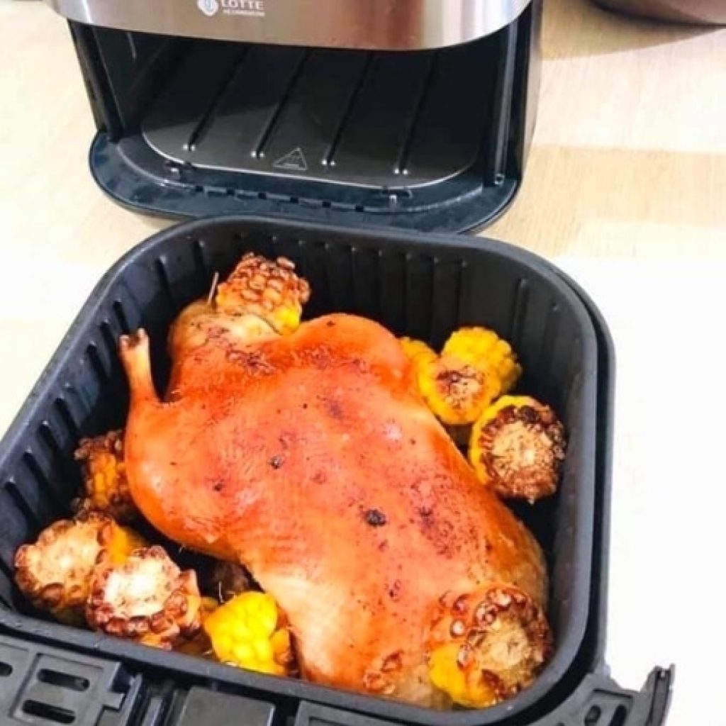 Review nồi chiên không dầu Lotte Hàn Quốc